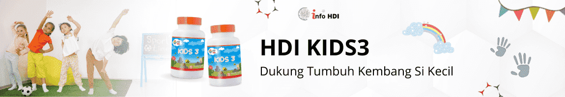 HDI, Info HDI, Produk HDI, Pollen, Vitamin Anak, KIDS3, Multivitamin Anak