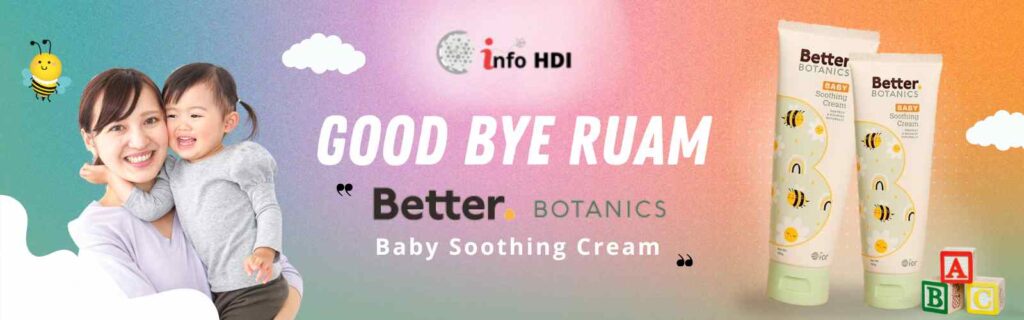 HDI, Info HDI, Produk HDI, Manfaat Produk HDI, Produk Baru HDI, Baby Soothing Cream, Bee Botanics Baby Soothing Cream, Krim Ruam Bayi, Krim Bayi, Manfaat Produk HDI