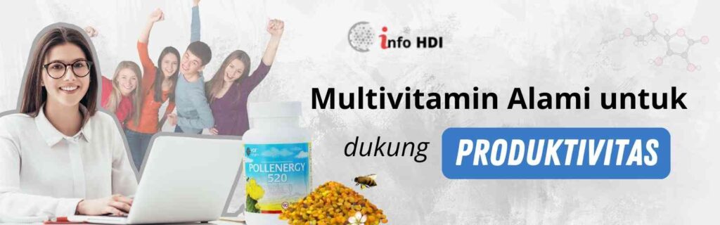 HDI, Info HDI, Produk HDI, Pollenergy, Multivitamin Alami, Vitamin D, Vitamin C, Vitamin Remaja