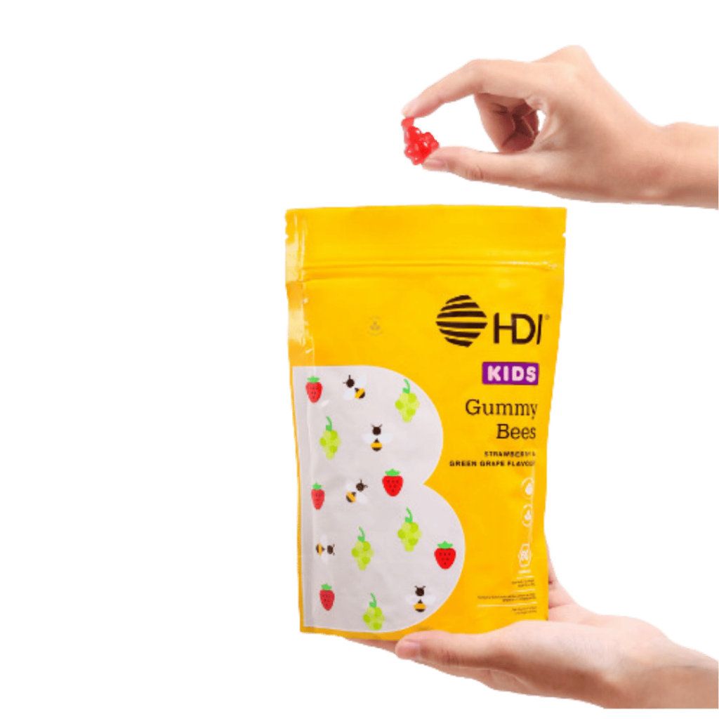 HDI, Info HDI, Produk HDI, Manfaat Produk HDI, HDI untuk Anak, Multivitamin Anak, Multivitamin Gummy Anak, Vitamin Gummy Anak, Gummy HDI, HDI Gummy Bees