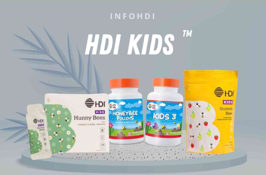 HDI, Info HDI, Produk HDI, Manfaat Produk HDI, Multivitamin Anak, HDI KIDS 3, HDI Honey Bee Pollen, HDI Gummy Bees, HDI Hunny Bees, HDI Vitamin Anak, Gumy Vitamin Anak, Obat Batuk Anak