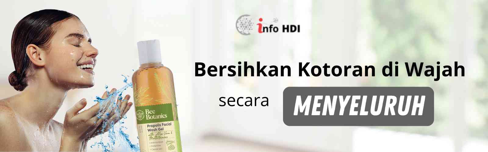 HDI, Info HDI, Manfaat HDI, Produk HDI, Facial Wash Gel, Sabun Wajah Herbal, Sabun Wajah Alami, Acne Fighter, Acne Facial Wash, Sabun Wajah Alami