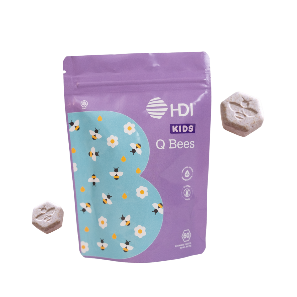 HDI, Info HDI, Produk HDI, Pollen, Vitamin Anak, KIDS3, Multivitamin Anak, QBees, Vitamin Anak, Vitamin Konsentrasi Anak, Vitamin Tulang Anak, Vitamin Tumbuh Kembang Anak, HDI Qbees