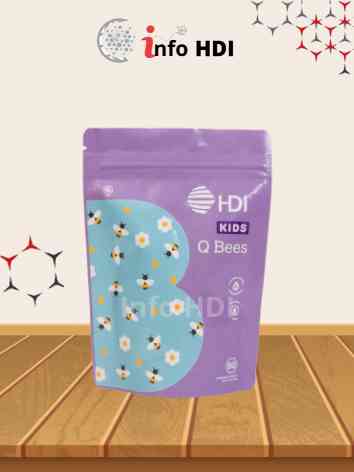 HDI, Info HDI, Produk HDI, Pollen, Vitamin Anak, KIDS3, Multivitamin Anak, QBees, Vitamin Anak, Vitamin Konsentrasi Anak, Vitamin Tulang Anak, Vitamin Tumbuh Kembang Anak, HDI Qbees